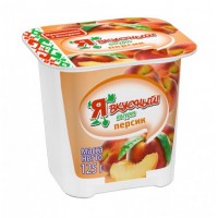 Йогурт Я вкусный персик 2,5% 125г*24 Минск МЗ №1